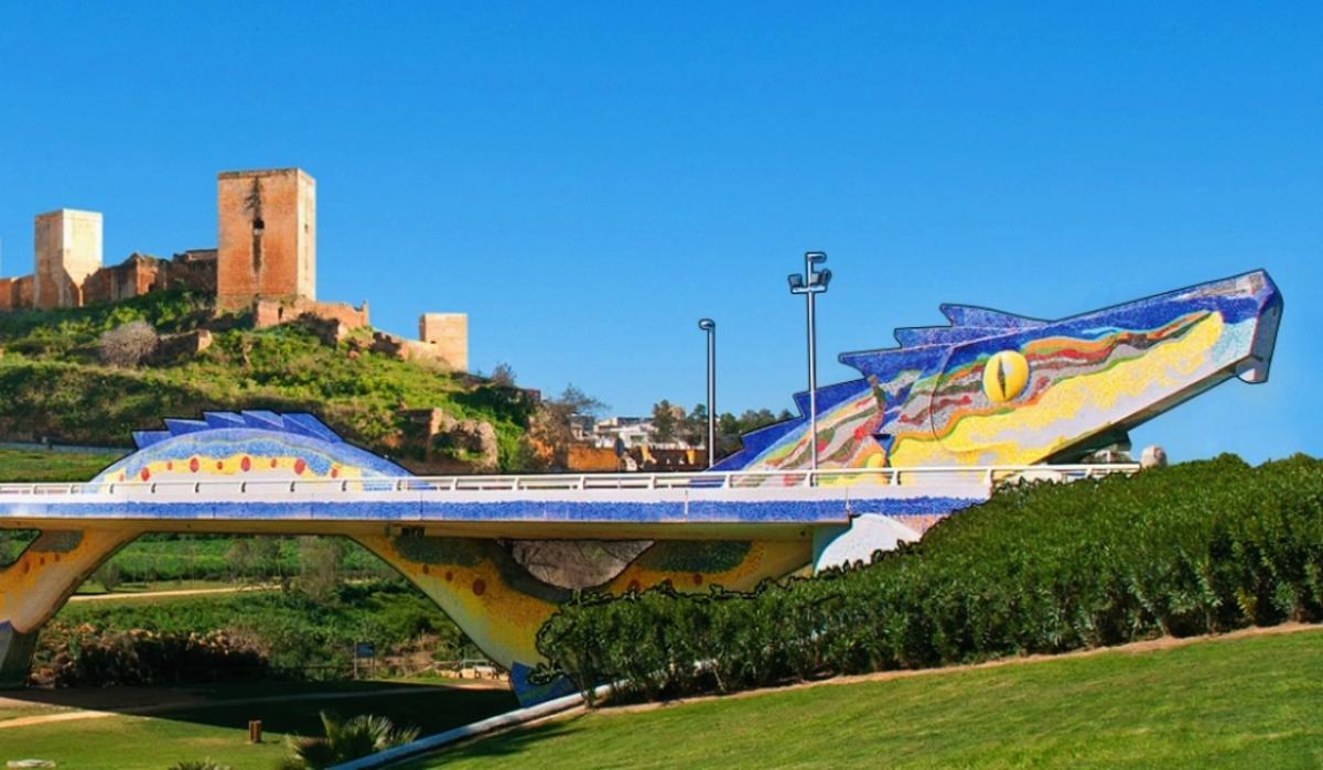 Puente del Dragón de Alcalá de Guadaíra, en Sevilla