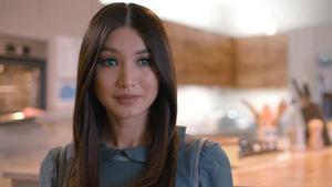 Gemma Chang, protagonista de la serie ’Humans’, que imagina un mundo con robots inteligentes. 