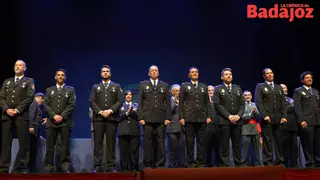Vídeo | Acto del Día de la Policía Nacional en el Teatro López de Ayala de Badajoz