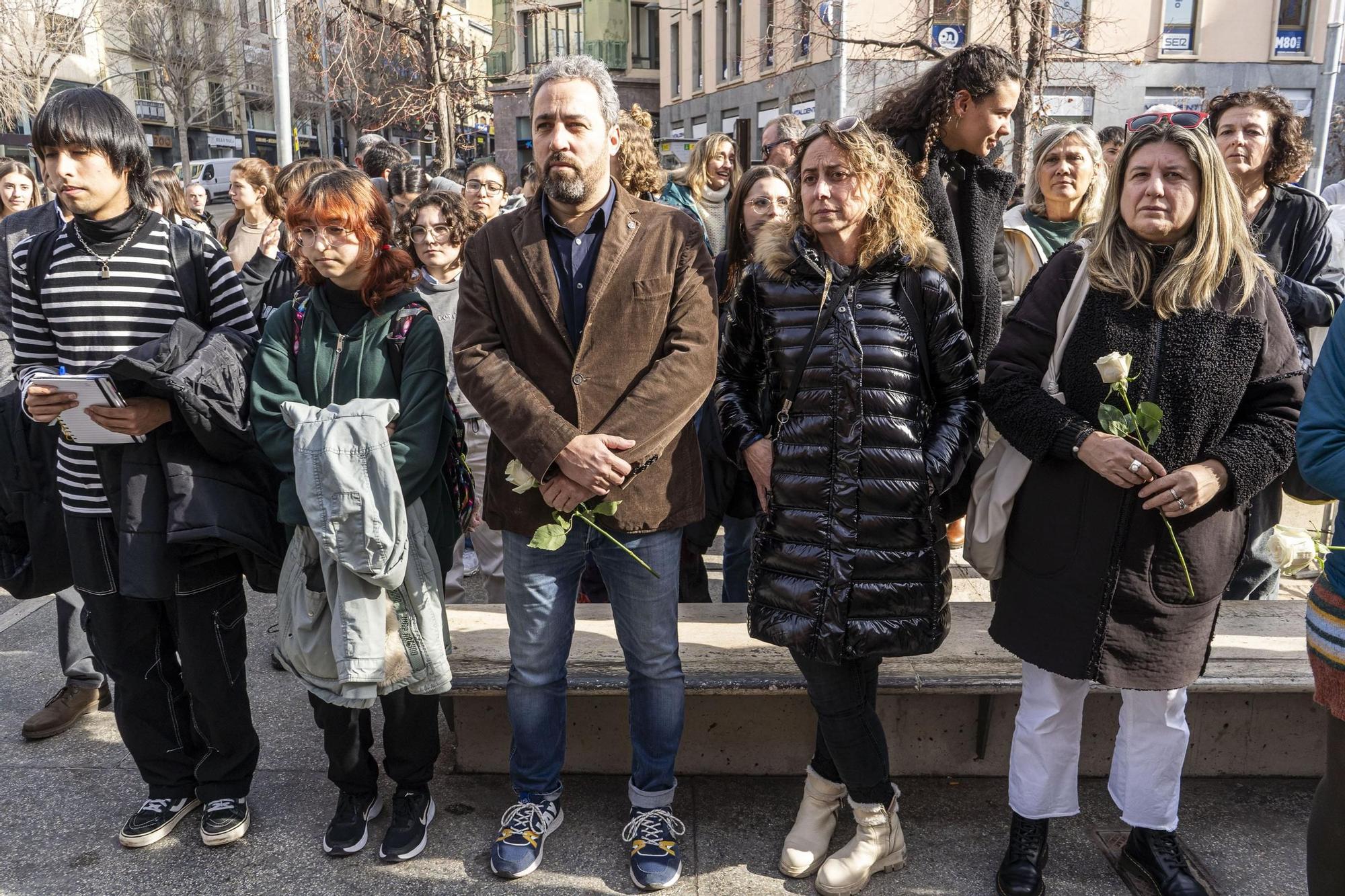 Així ha estat l'homenatge a la víctimes de l'Holocaust a Manresa