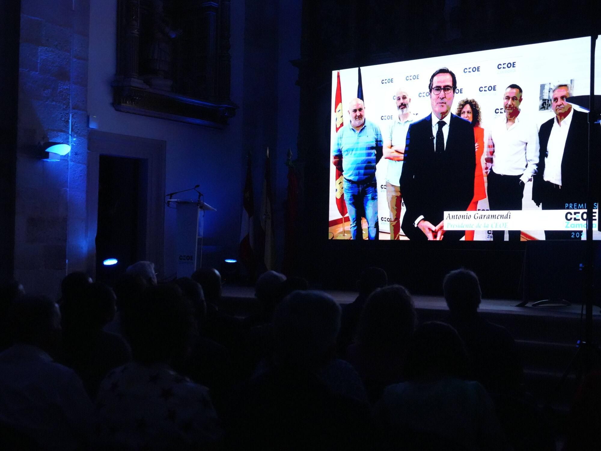 La gala "Empresario del Año" de CEOE Zamora, en imágenes
