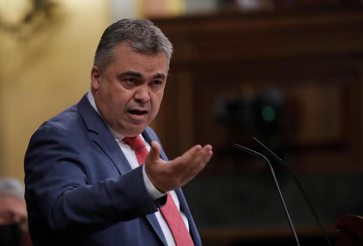 El secretario de Organización del PSOE, Santos Cerdán.