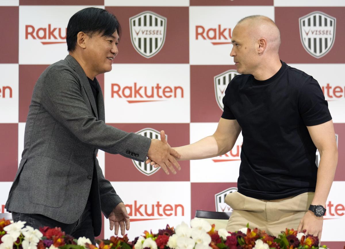 Iniesta deja el Vissel Kobe