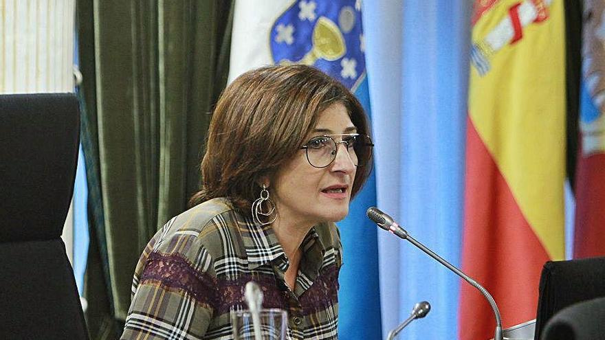 Eugenia Díaz, exconcejala de Sociales hasta la ruptura del pacto entre PP y DO.