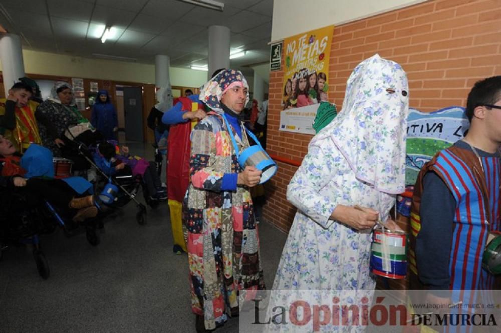 Los tambores de Moratalla llegan al colegio Primitiva López