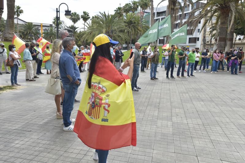 Manifestación de Vox contra la migración en Las Palmas de Gran Canaria