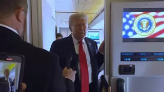 Trump aclara que quiere un alto el fuego rápido: "Estoy en esto para detener la matanza"