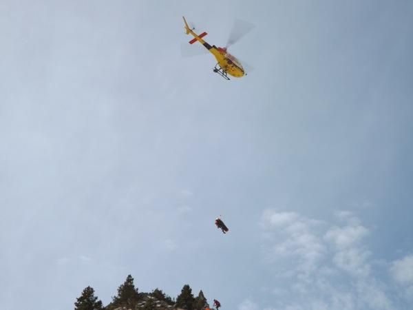 Simulacre de rescat a Vallter