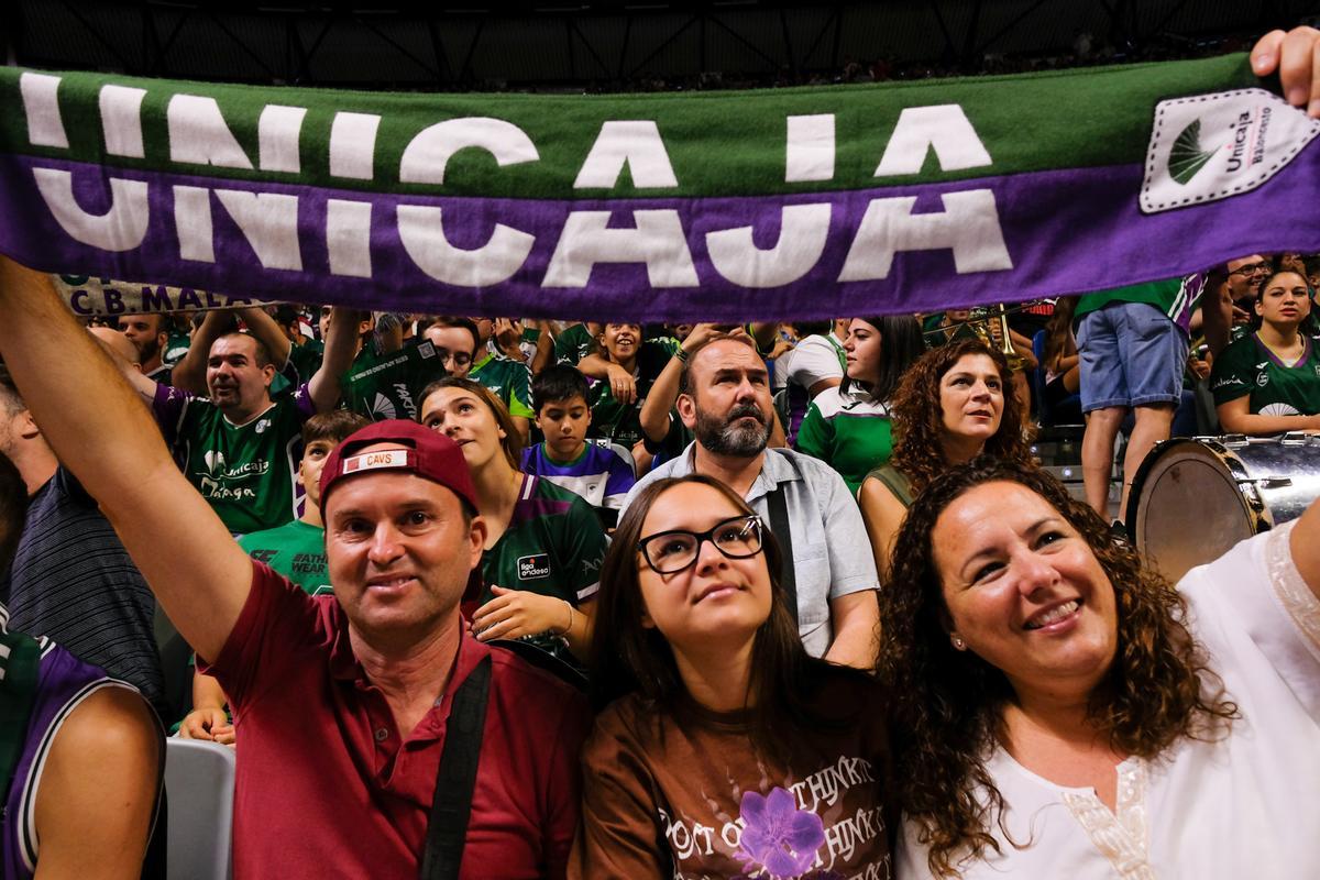 El Unicaja - Real Madrid de la Liga Endesa, en imágenes