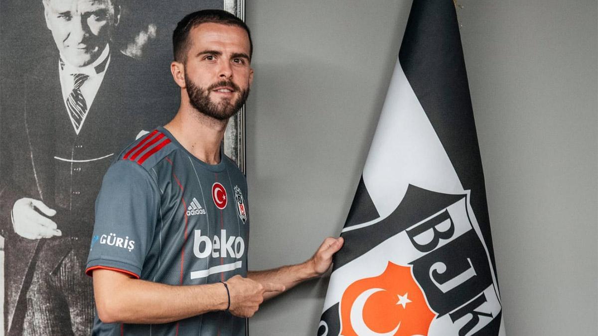 Pjanic, ya como jugador del Besiktas