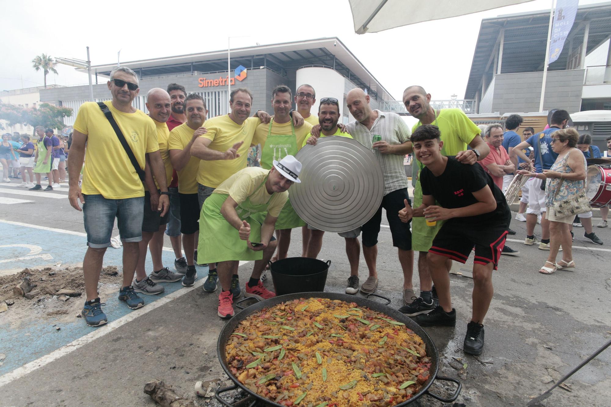 El Grau de Castelló celebra su paella popular por Sant Pere