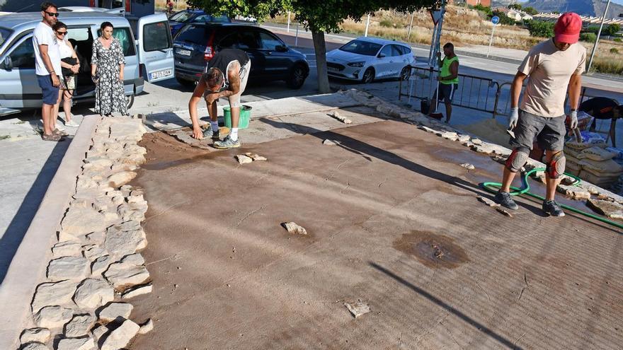 La Vila recupera un tramo de la calzada ibérica que unía Álon con l&#039;Alacantí