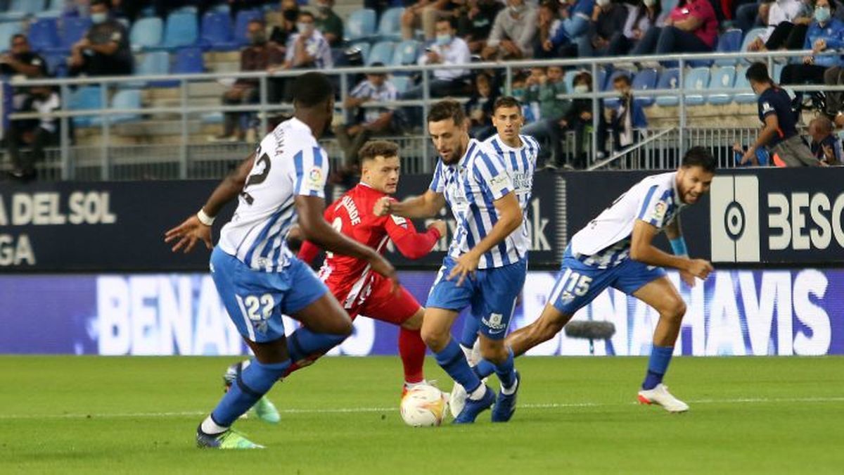 Luego de cinco partidos sin perder, el Málaga está encaminado hacia la zona de liguilla