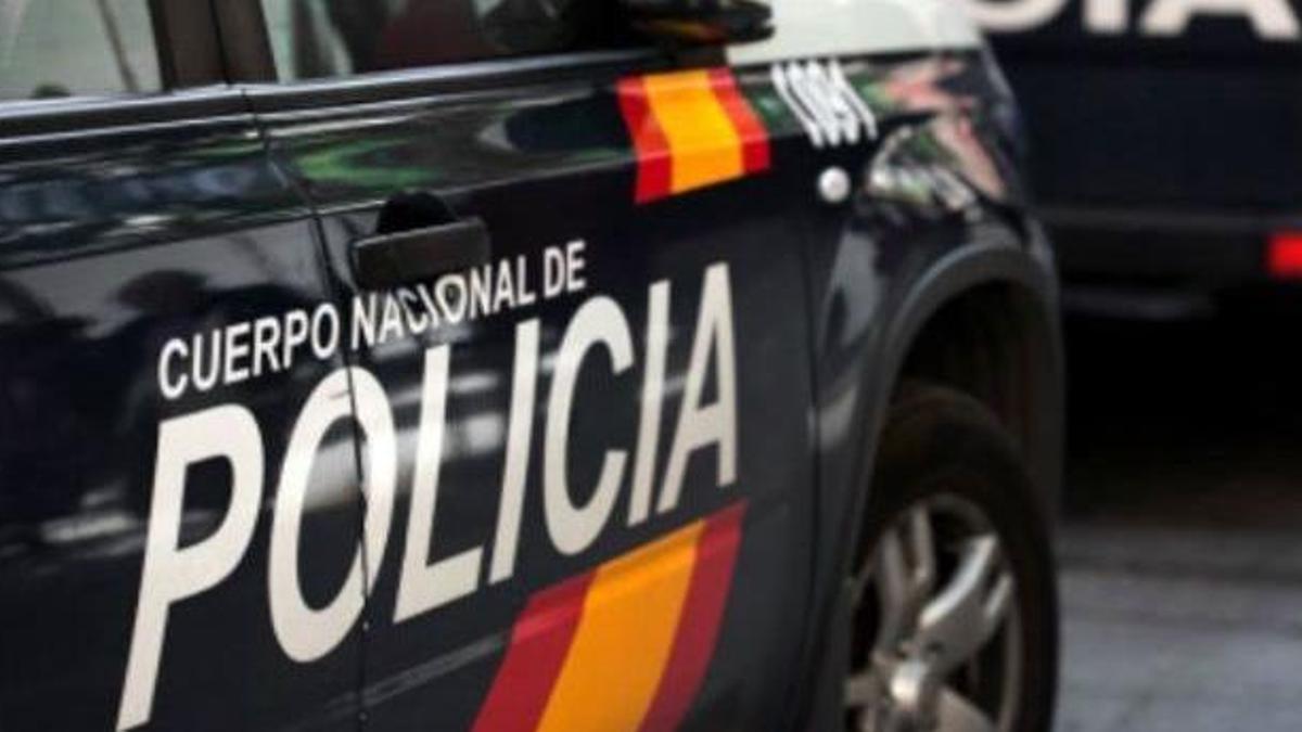 Coches de la Policía Nacional.