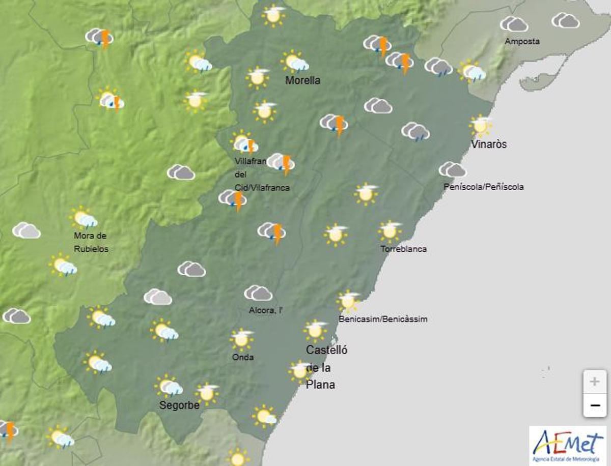 Estado del cielo el viernes 2 de mayo