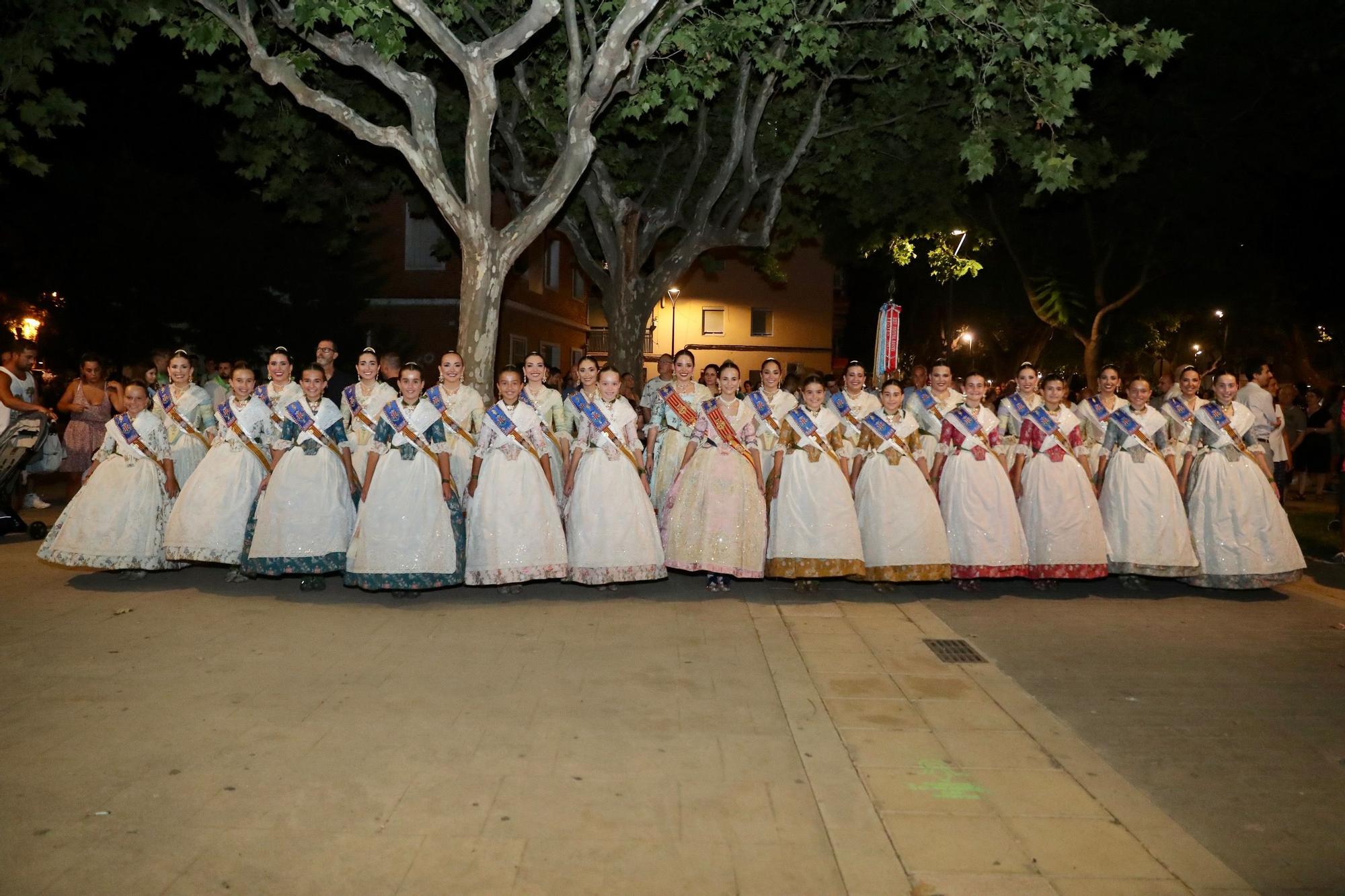 Sant Onofre y Quart reciben a Carmen, Nerea y las cortes