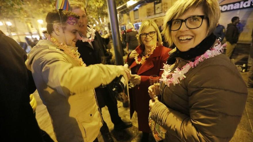 Palma da la bienvenida a 2017 en el Born