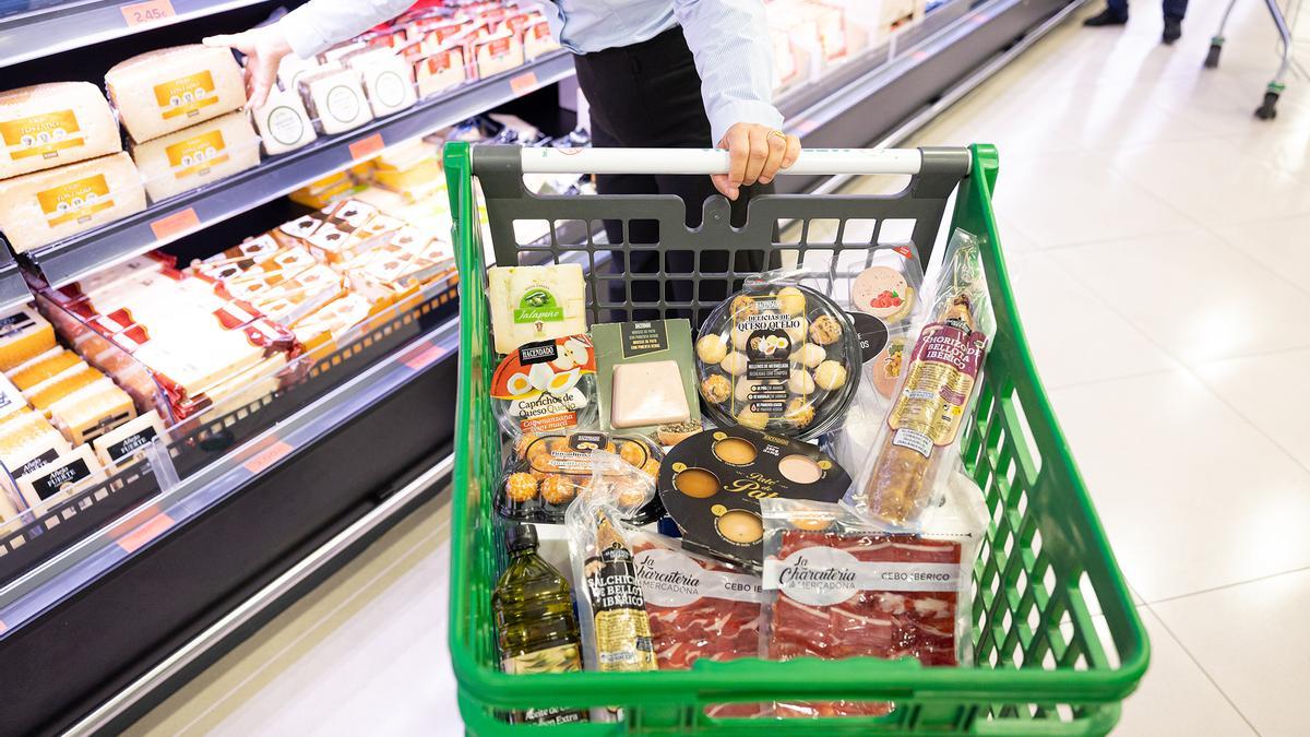 Surtido de charcutería de Mercadona, en una imagen de archivo.