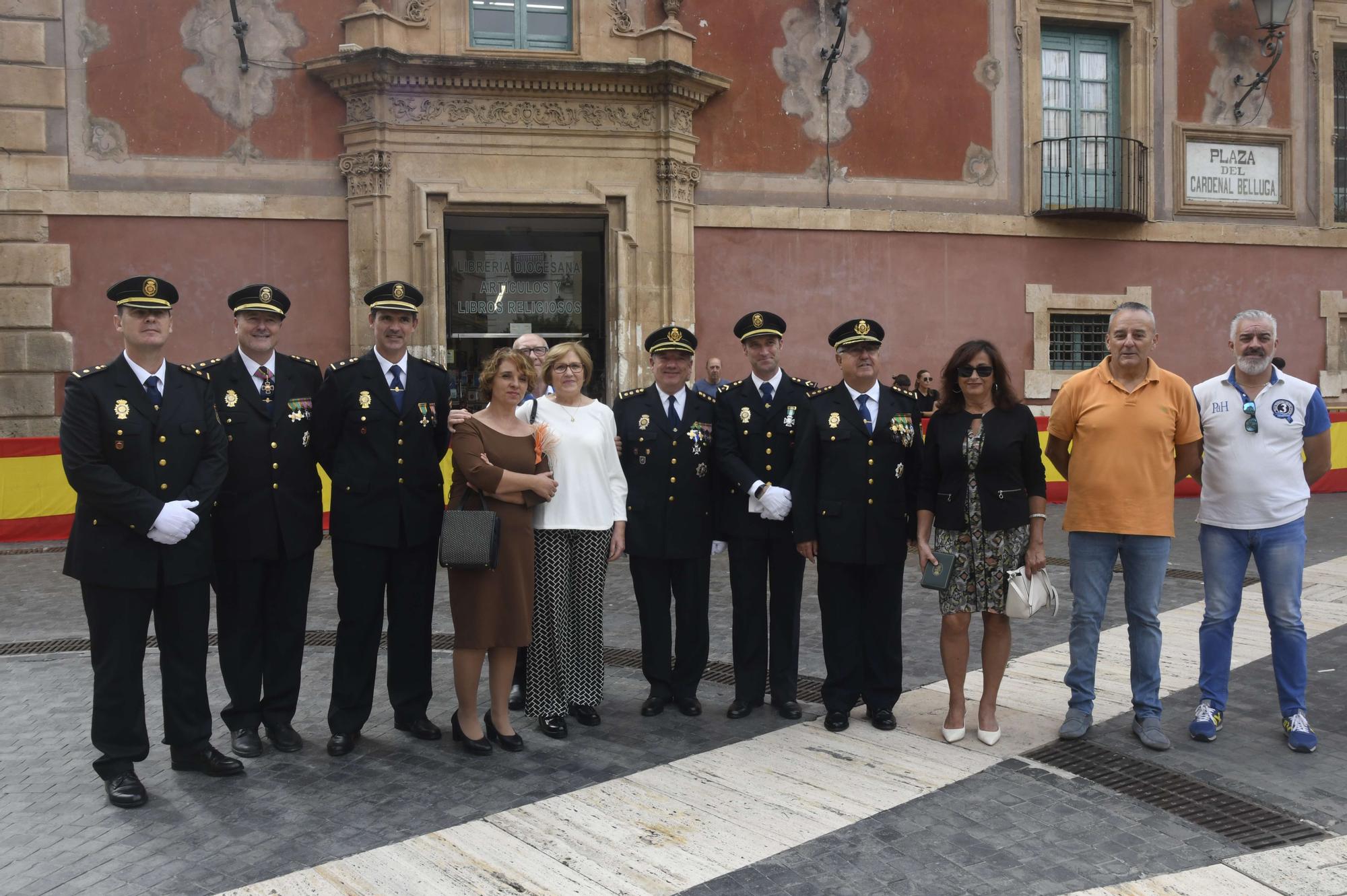 Acto institucional de la Guardia Civil en Murcia por el día de su Patrona