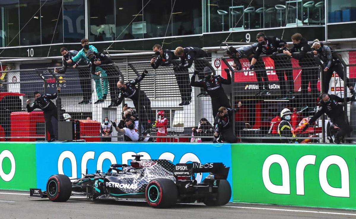 Fórmula 1: Hamilton gana el GP de Eifel