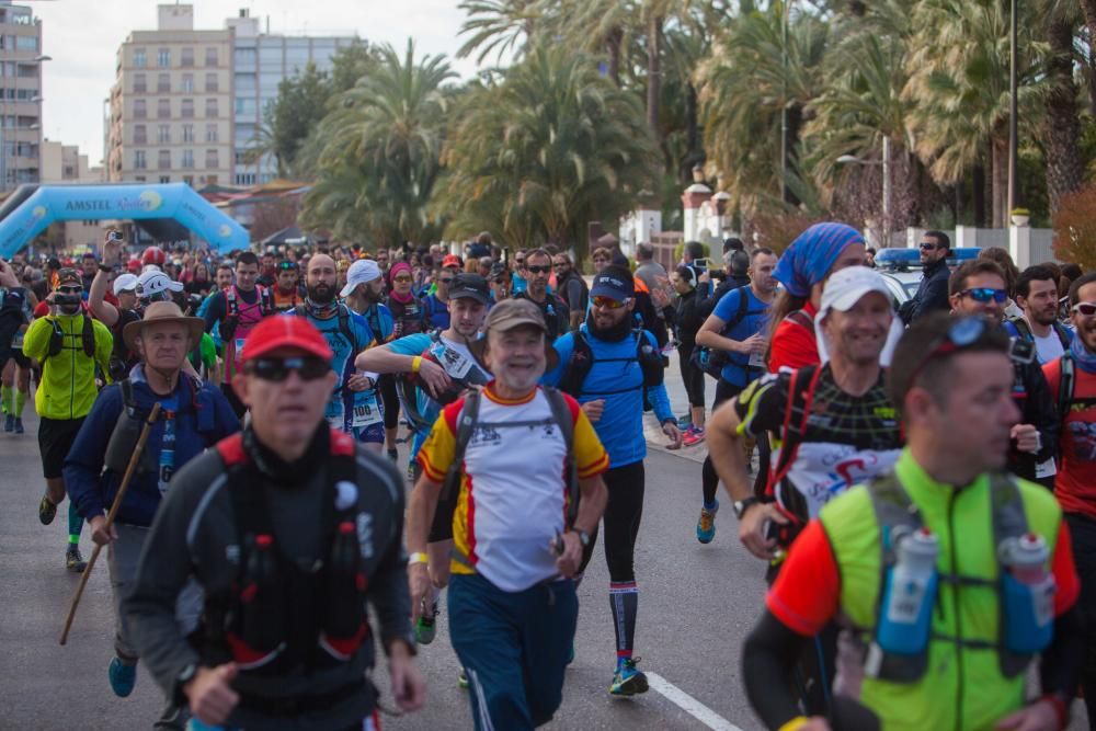 José Antonio Rejano, de Benidorm, fue el primero en completar los 104 kilómetros por el término de Elche