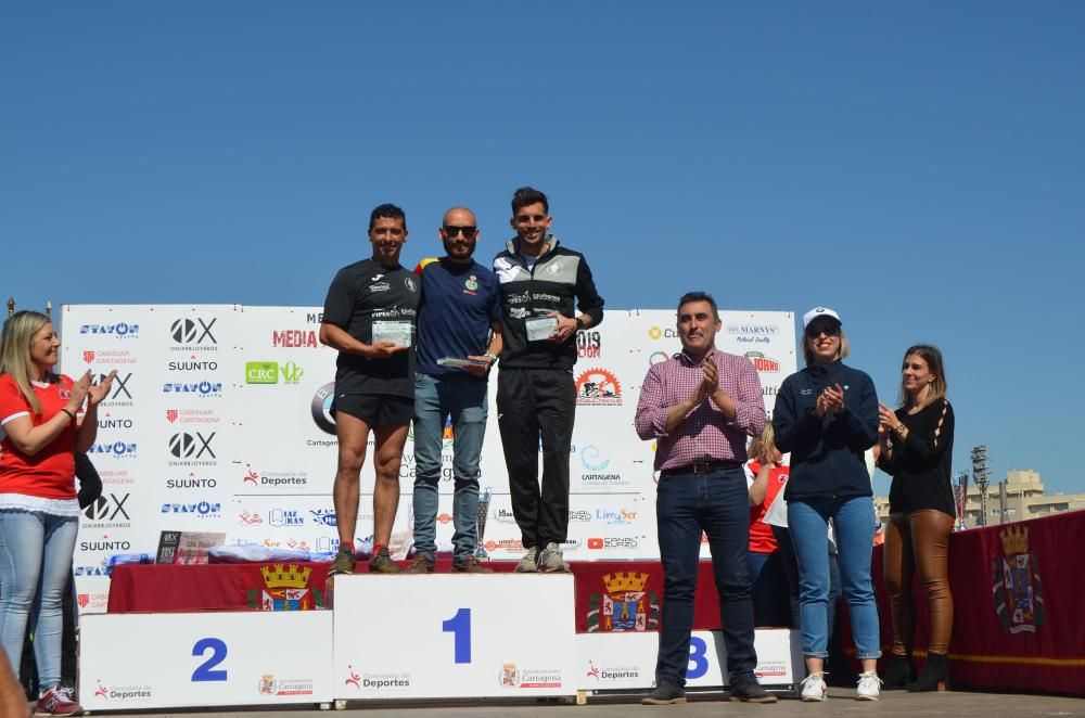 Ganadores de la Media Maratón de Cartagena