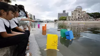 Hiroshima recuerda los horrores de la bomba atómica en el 80 aniversario