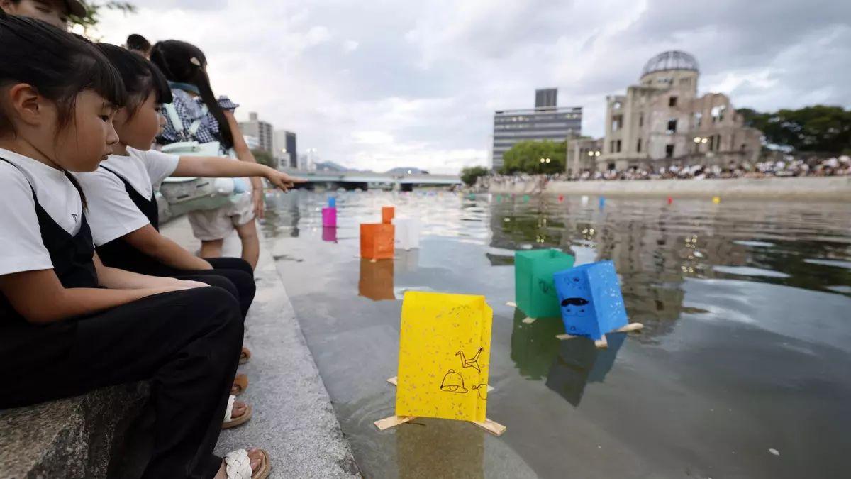 Hiroshima recuerda los horrores de la bomba atómica en el 80 aniversario