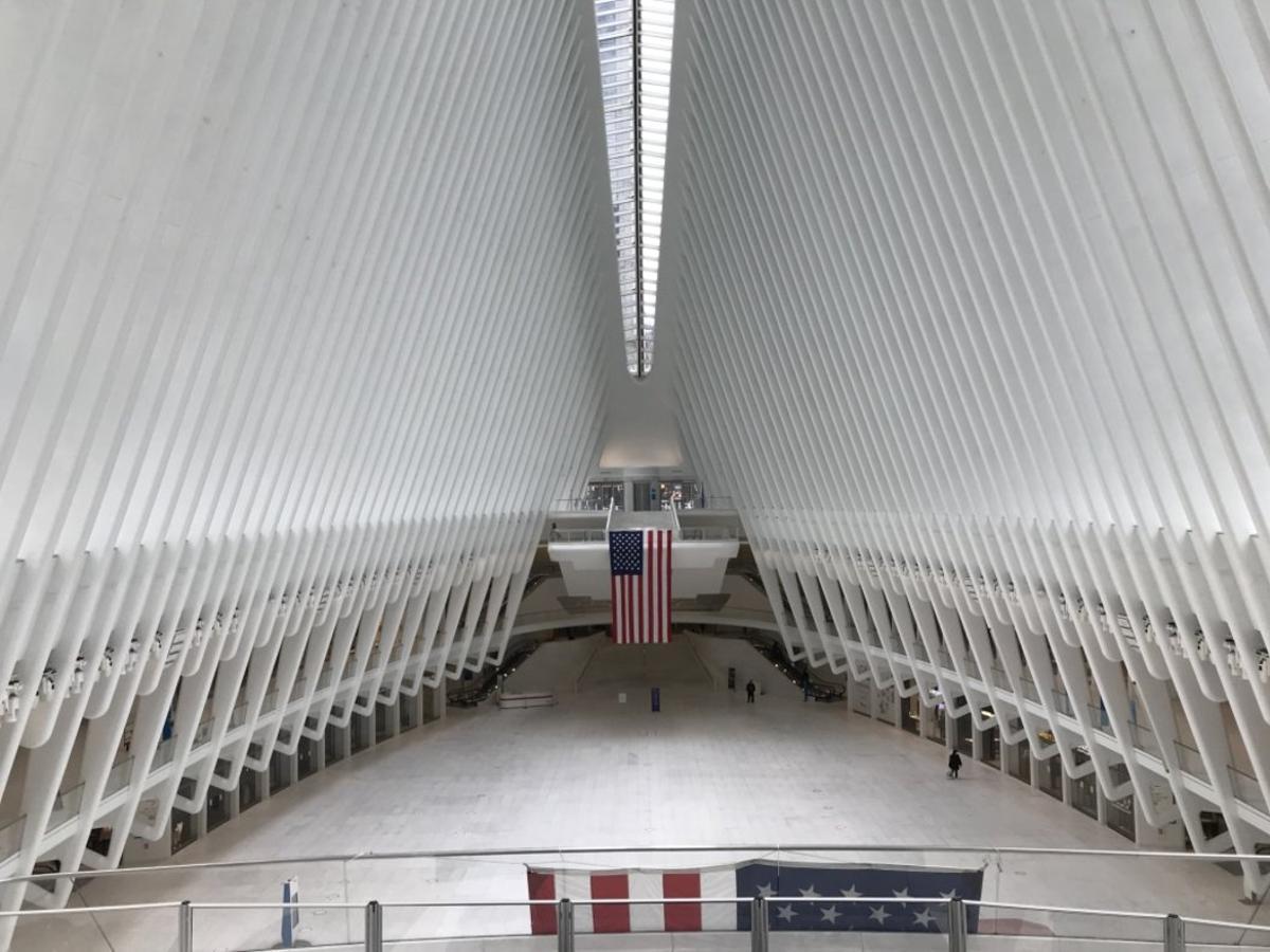 El Oculus en el World Trace Center.