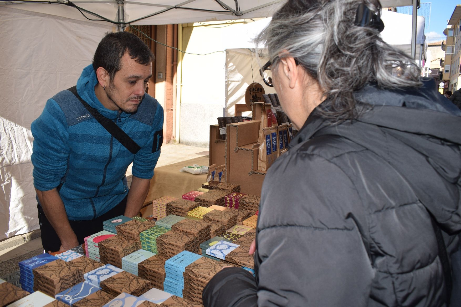 Les imatges de la Fira de la Xocolata i la Ratafia de Berga