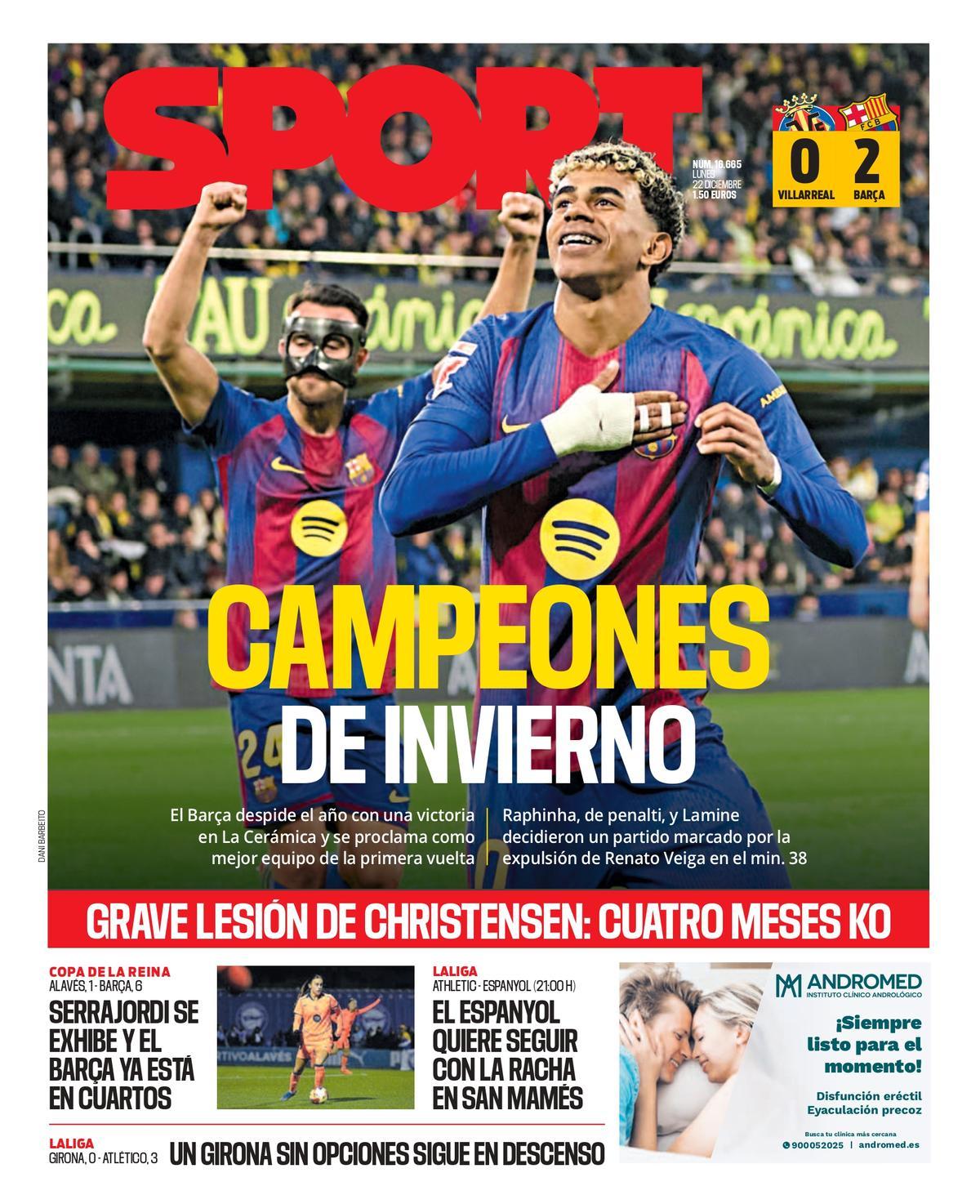Portada SPORT
