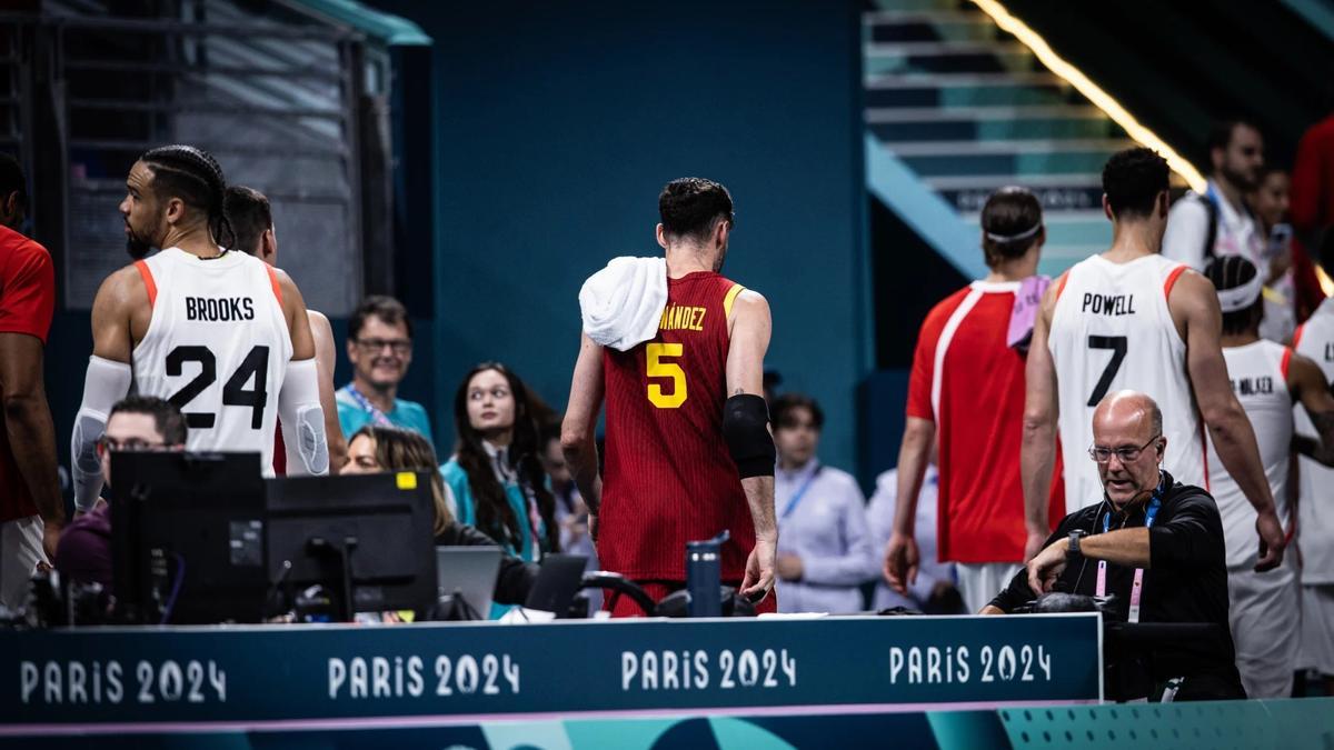 Baloncesto en los Juegos Olímpicos: España - Canadá, en imágenes