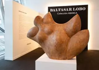 La sede coruñesa de Afundación expone por primera vez al público tres obras en yeso de Baltasar Lobo