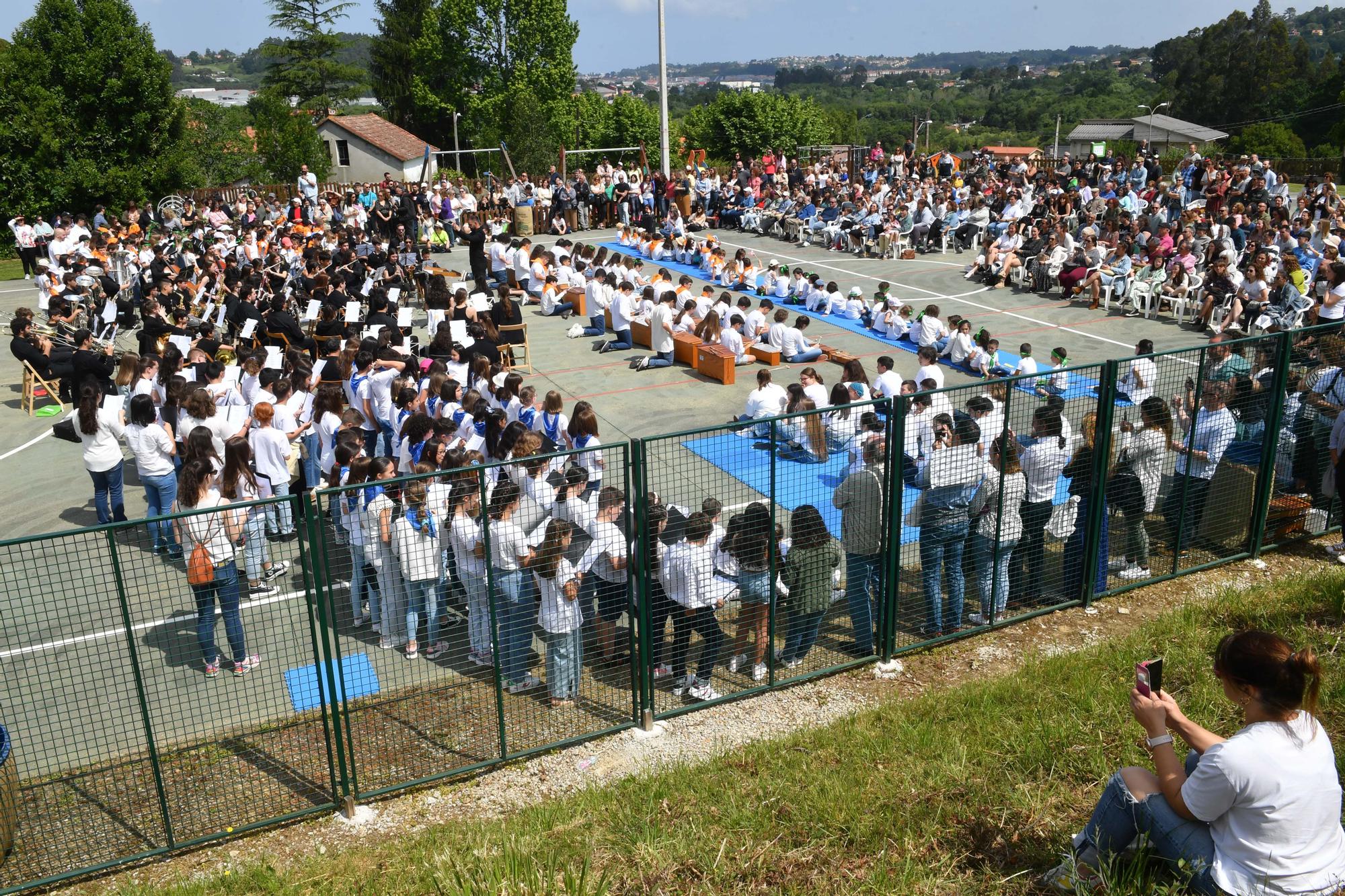 Sementeira de música en Sigrás