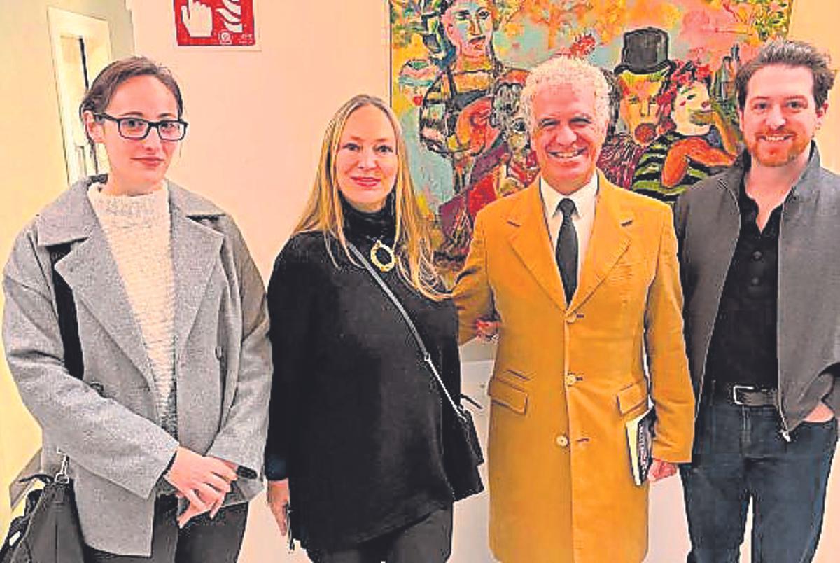Escarlata Bonfill, Inma Bianchi, Carlos Martínez de Tejada y Andreu Vidal.