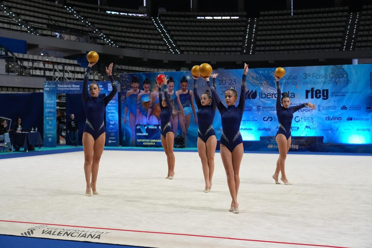 Galería | Las mejores imágenes del Nacional Base de Gimnasia Rítmica en Castellón Galería | Las mejores imágenes del Nacional Base de Gimnasia Rítmica en Castellón