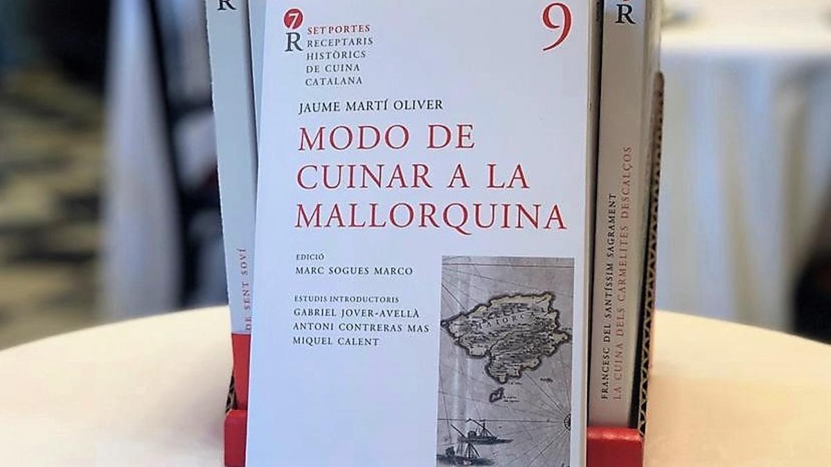 El libro 'Modo de cuinar a la mallorquina'.