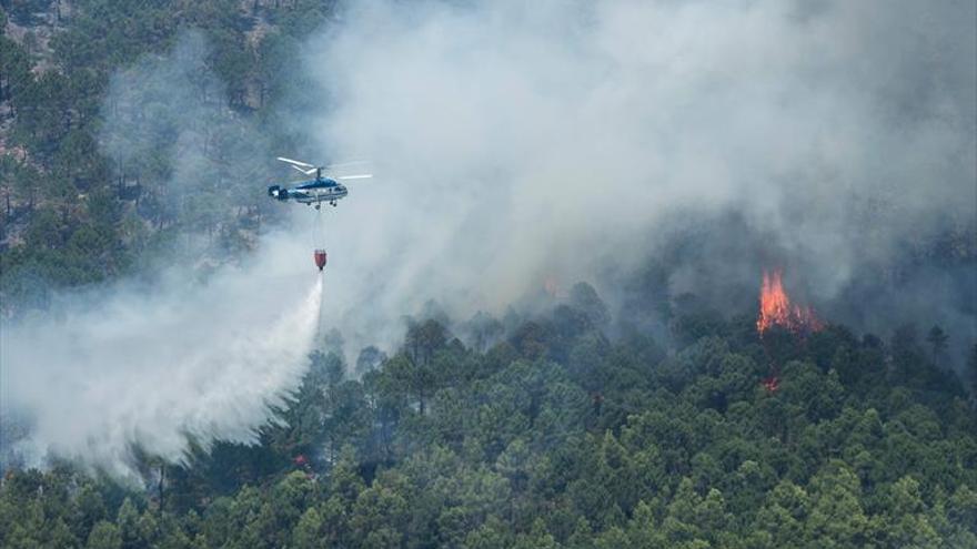 El incendio intencionado de Zamora arrasa más de 2.500 hectáreas