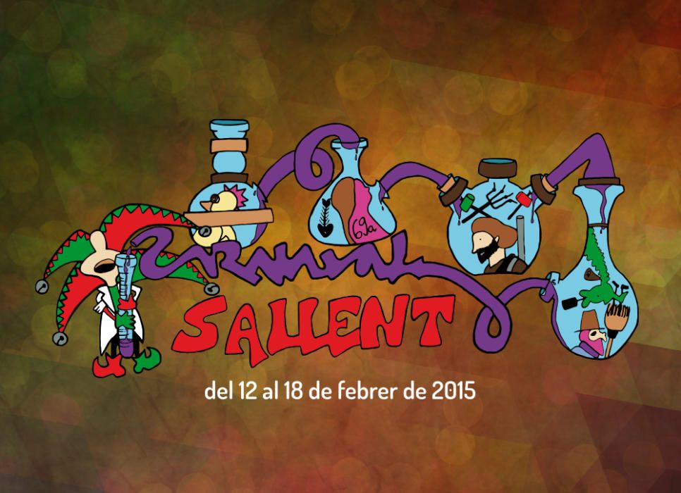 Tots els cartells del Carnaval de Sallent