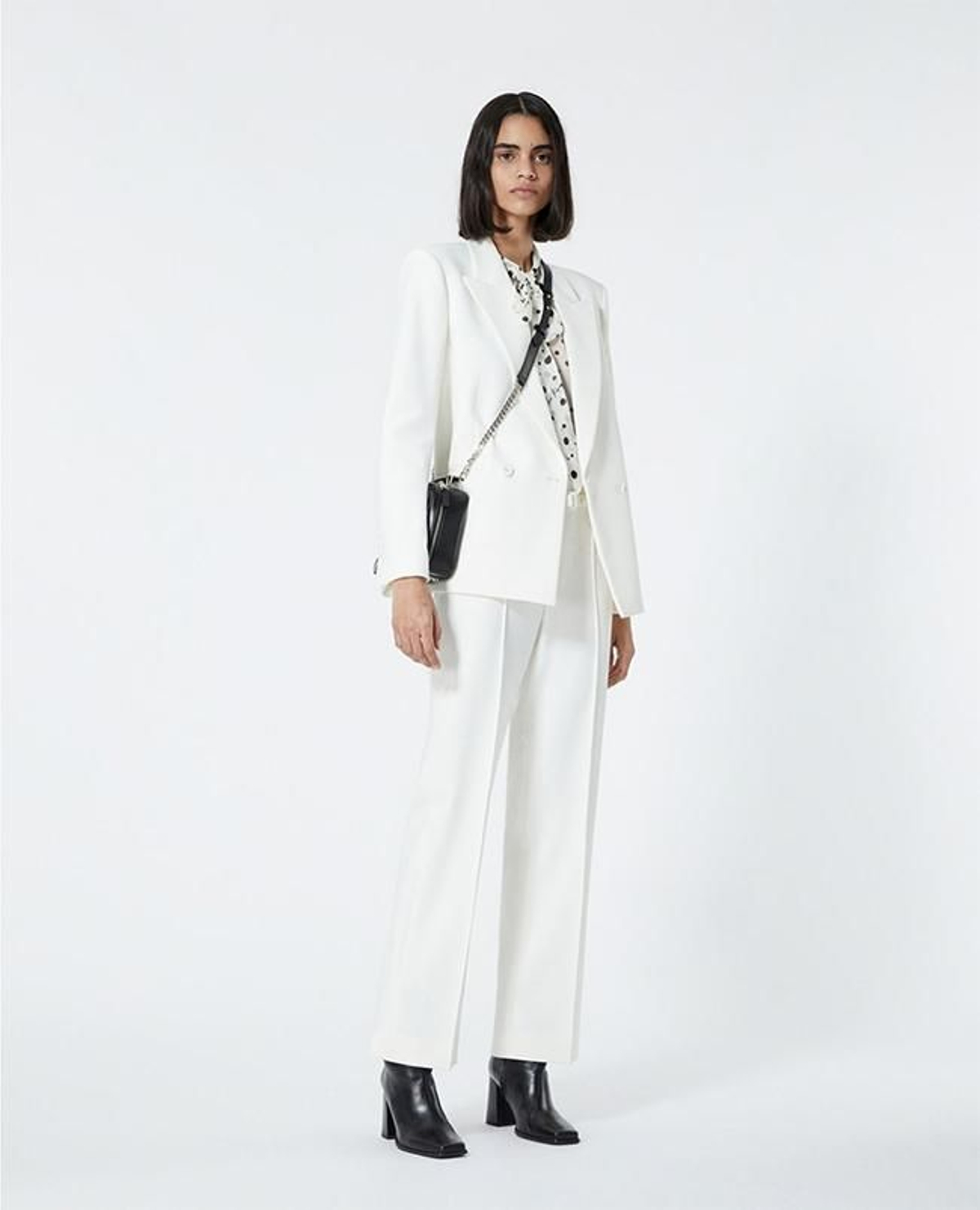 Traje pantalón de The Kooples en blanco