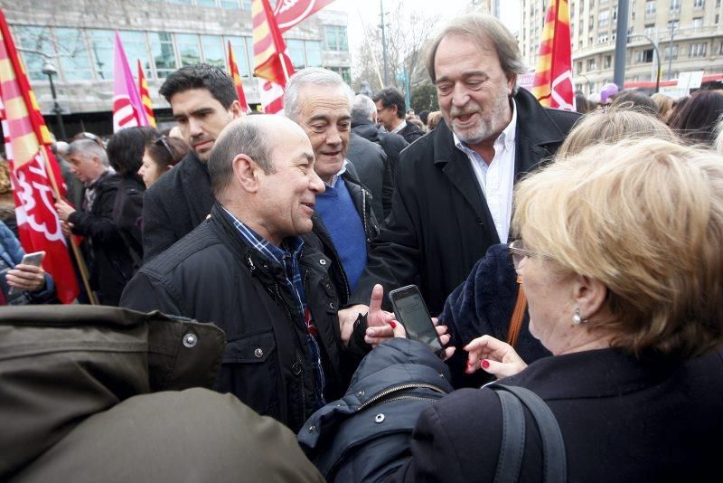 La jornada del 8M en Aragón