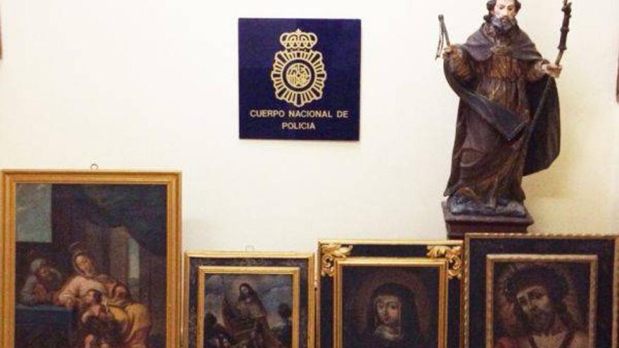 Tres detenidos por estafar a religiosos para hacerse con obras de arte sacro