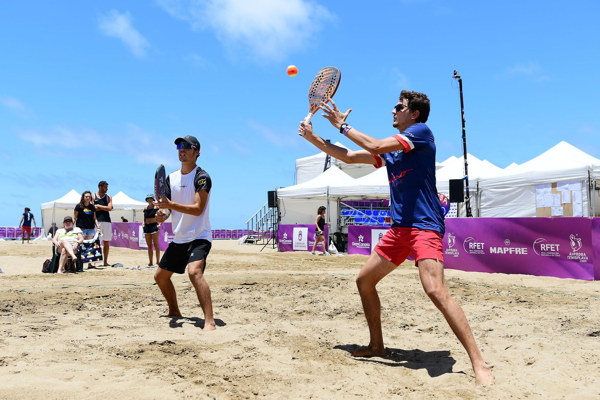 El Beachtennis Gran Canaria ofrece la mejor versión de los favoritos al triunfo final