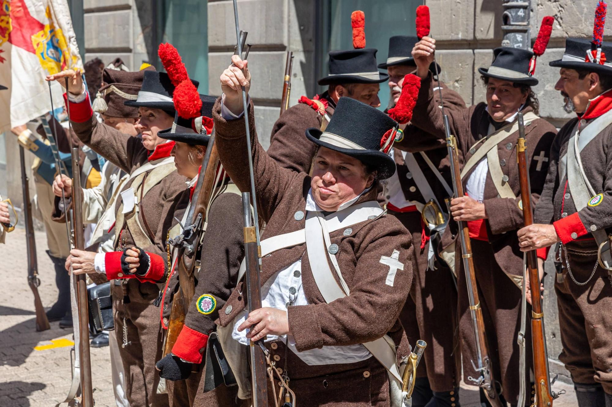 En imágenes | Recreación que conmemora la declaración asturiana de guerra a Napoleón