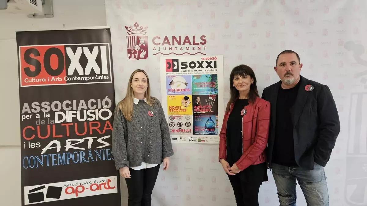 Presentación del XV Festival SoXXI de Canals, el pasado mes de marzo.