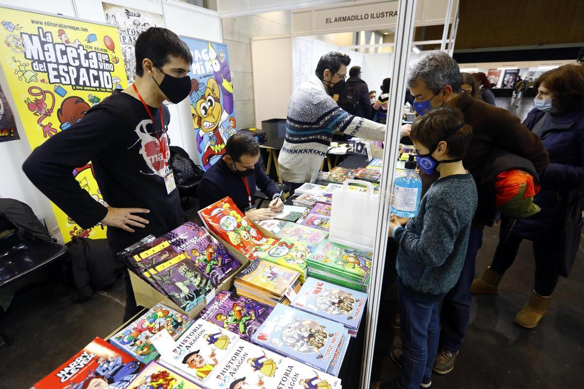 Una imagen de la pasada edición del Salón del Cómic.