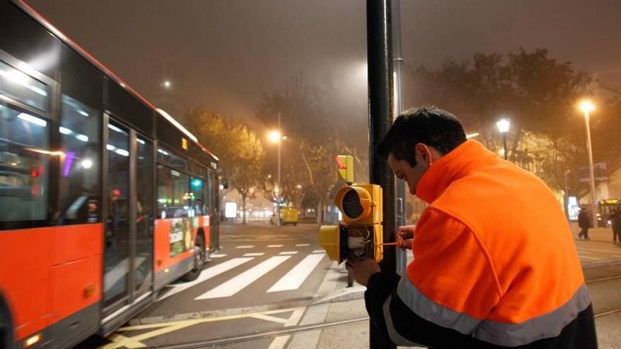 Colapso en el centro después de un accidente de tráfico