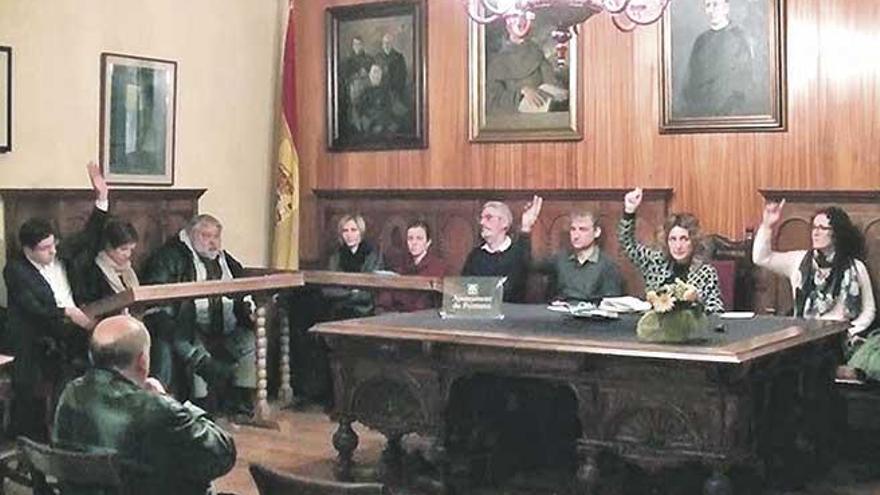 Pleno del ayuntamiento de Porreres.