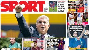 Estas son las portadas de la prensa deportiva de hoy