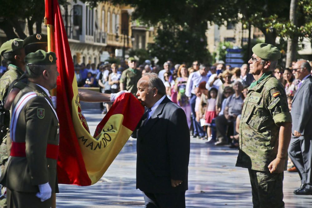 Jura de bandera de 280 civiles en Orihuela